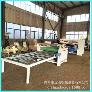 收放卷离型纸贴面机 木饰面板覆PVC平贴机 全自动木工机械平贴机