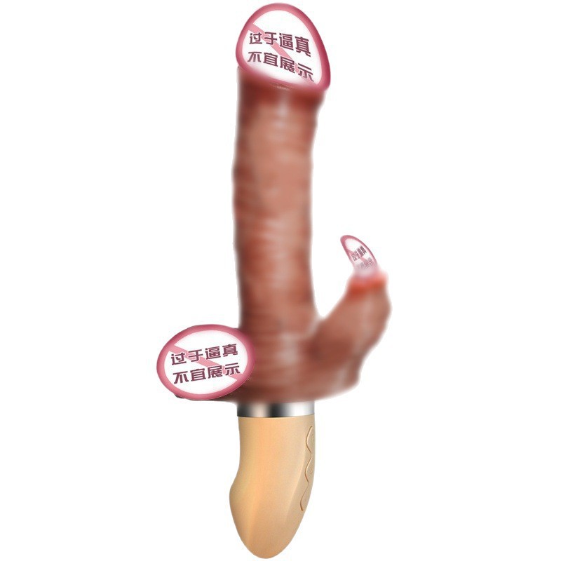 Jiuai Realistic Dildo Soft Liquid Silicone Flesh-Tone Female Masturbator — detail image 3