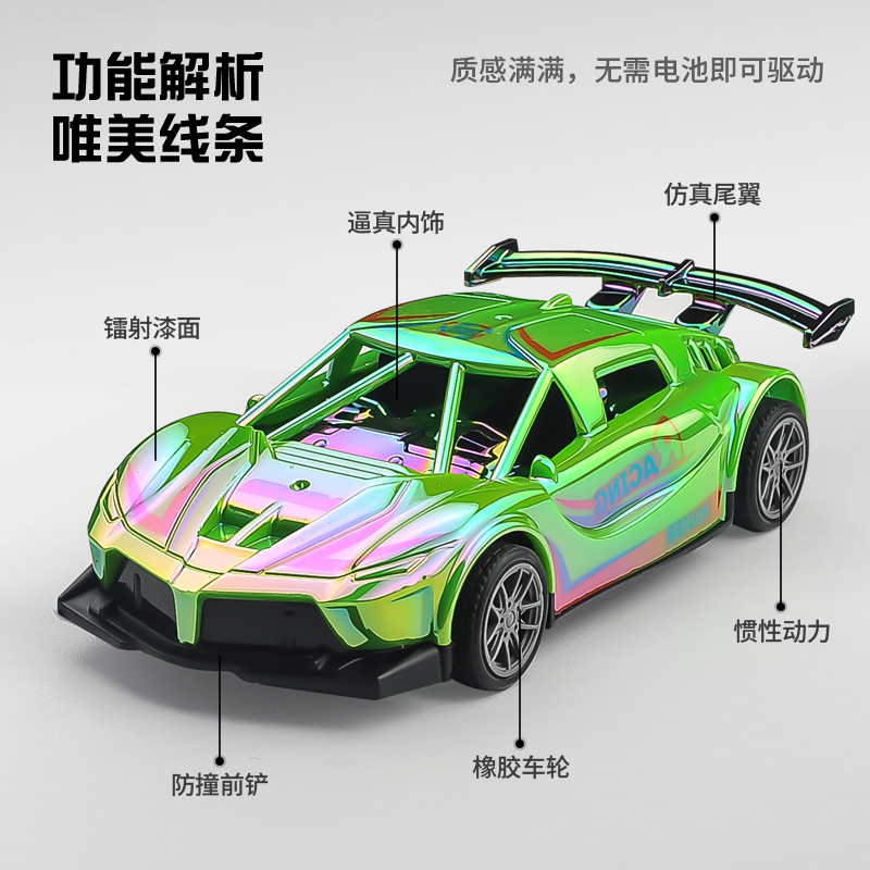 子供の慣性シミュレーションクールスポーツカー幼稚園ベビー慣性レーシングモデルカーギフト露店供給卸売|undefined