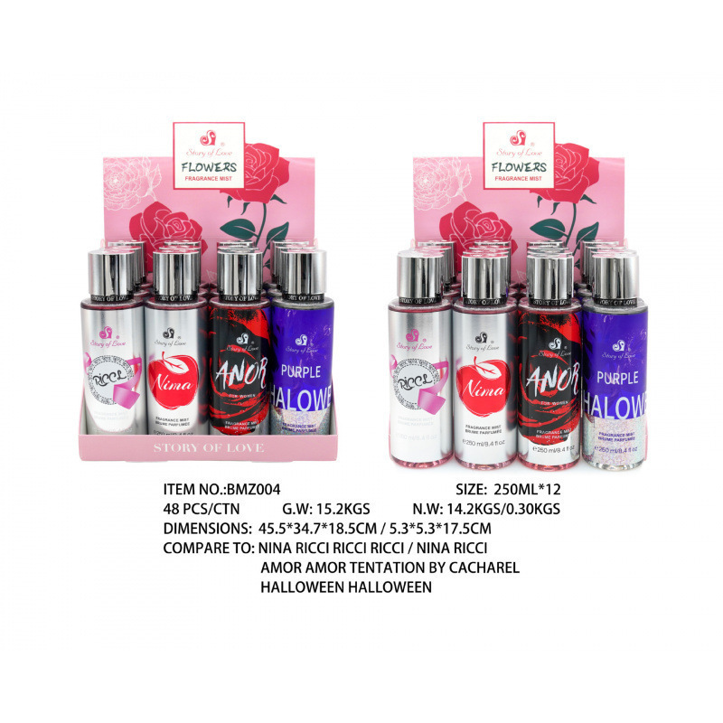 香水持久留香250ml 女士香水身体喷雾香氛持久perfumes东南亚外贸|undefined