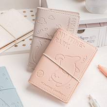 伊莎儿旅行日程本皮质手账本学生笔记本日记本手帐本记事本