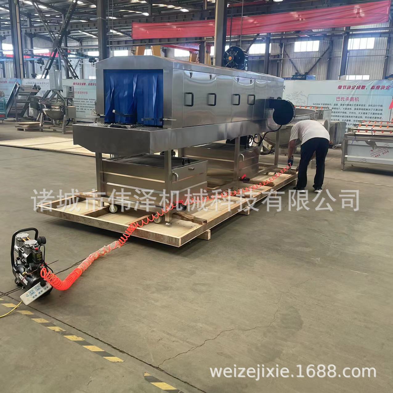 不锈钢全自动洗筐机 去油食品塑料筐清洗机 高压喷淋周转筐清洗机