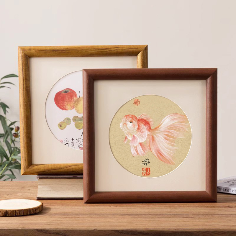 Chinese-Style Wooden Photo Frame, Traditional Painting Mounting Frame, Square Calligraphy Cross-Stitch Frame, Empty Frame 50X33, Picture Frame Chinese-Style Wooden Photo Frame, Traditional Painting Mounting Frame, Square Calligraphy Cross-Stitch Frame, Empty Frame 50X33, Picture Frame