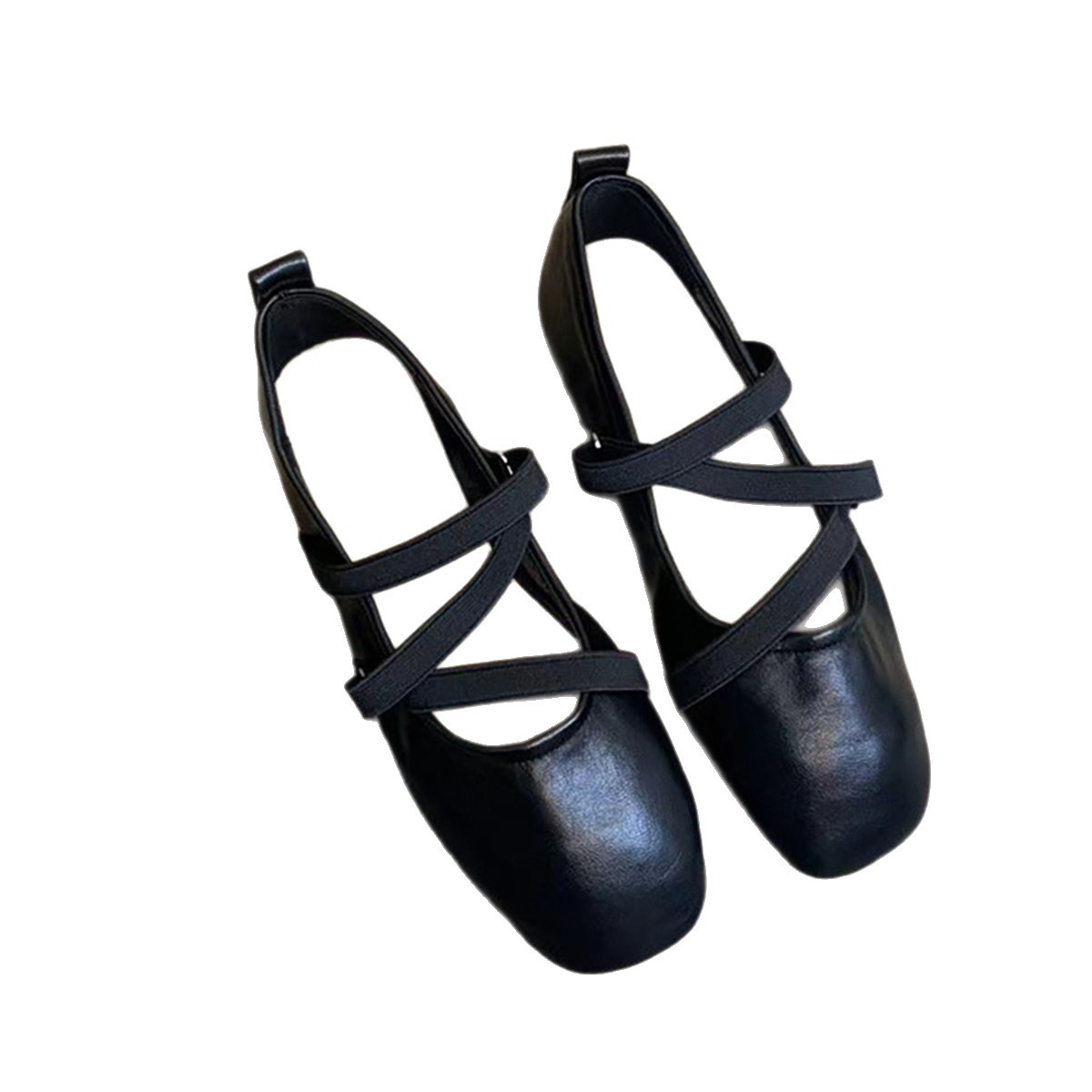 Zapatos franceses de hadas cruzadas rojos, zapatos de sol plano, zapatos de sol para mujeres, 2026 verano, nuevos zapatos de noche