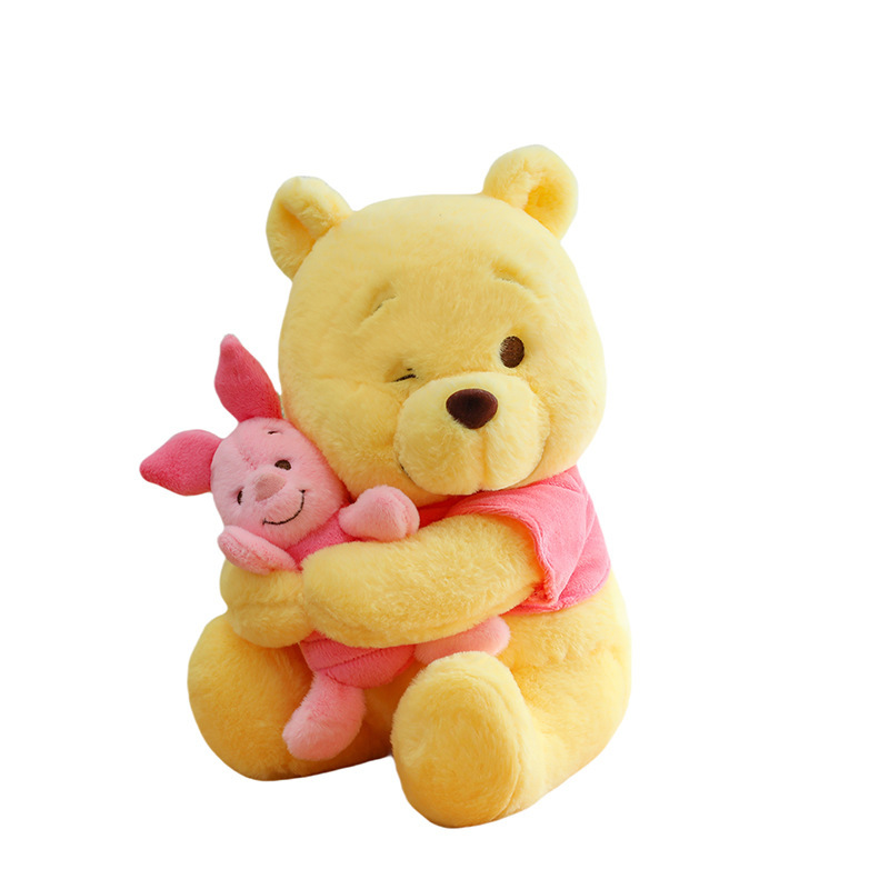 ピエールピグウィニーベア人形ぬいぐるみかわいいハートクマ女の子睡眠枕ギフト子供の布人形|undefined