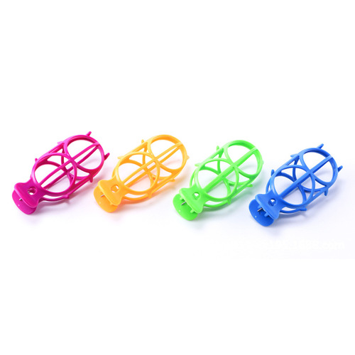 Factory supply spicy hot pot colorful two-ball plastic meat ball skewer hot pot string vegetable skewer plastic string ball