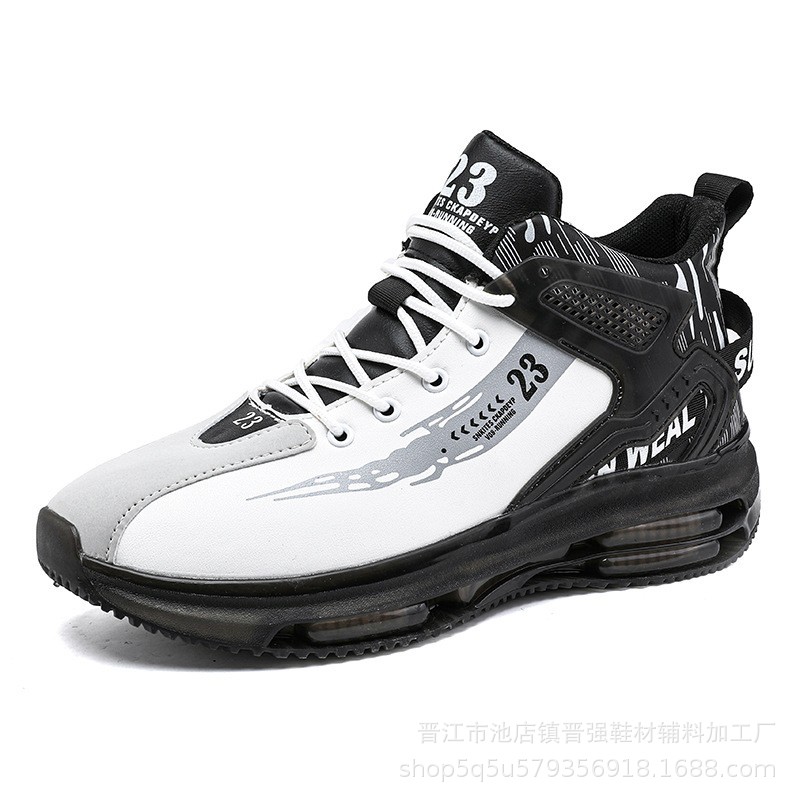 Otoño zapatos de los hombres de malla transpirable de moda todo partido casual juventud corriendo deportes de los hombres de altura oculta aumento de los zapatos de papá