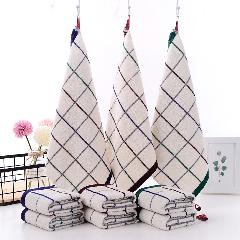 Factory wholesale plain cotton square towel face towel soft absorbent labor protection promotional gifts towel printed logo daily necessities Factory wholesale plain cotton square towel face towel soft absorbent labor protection promotional gifts towel printed logo daily necessities
