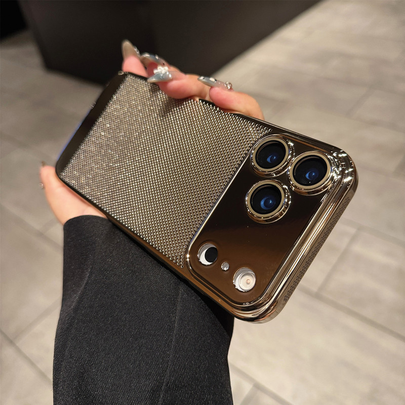 适用iPhone17PROMAX电镀散热手机壳苹果16高级感全包镜头膜保护套|undefined