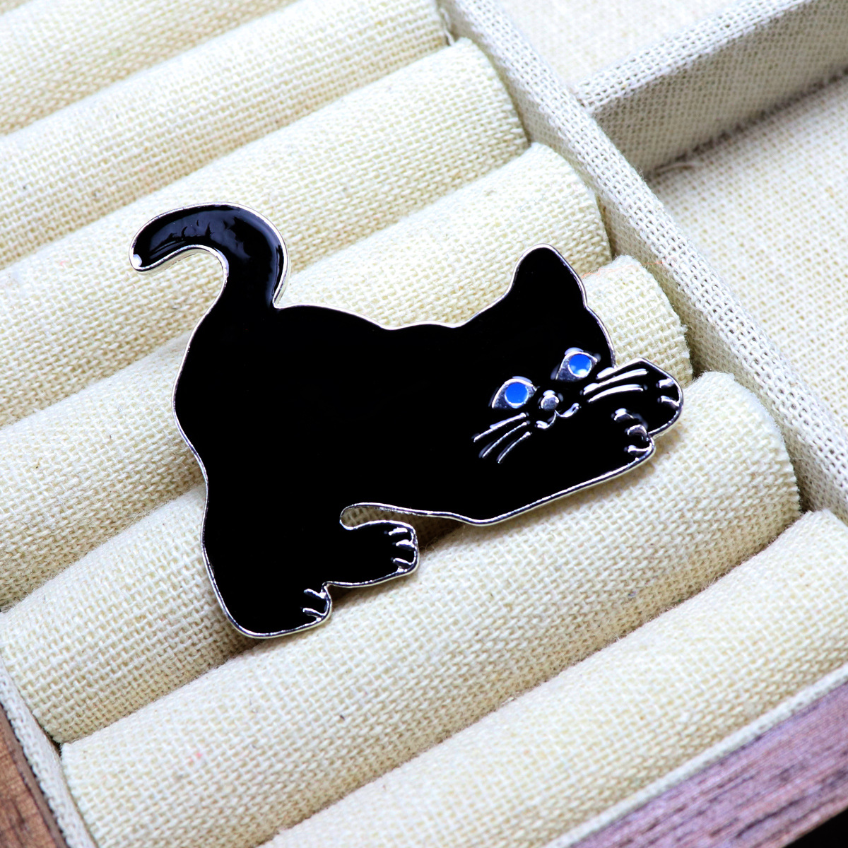 Japan Kyoto SOU Element Animal Flower Enamel Drop Glaze Brooch Corsage Accessories Small Gift Collection