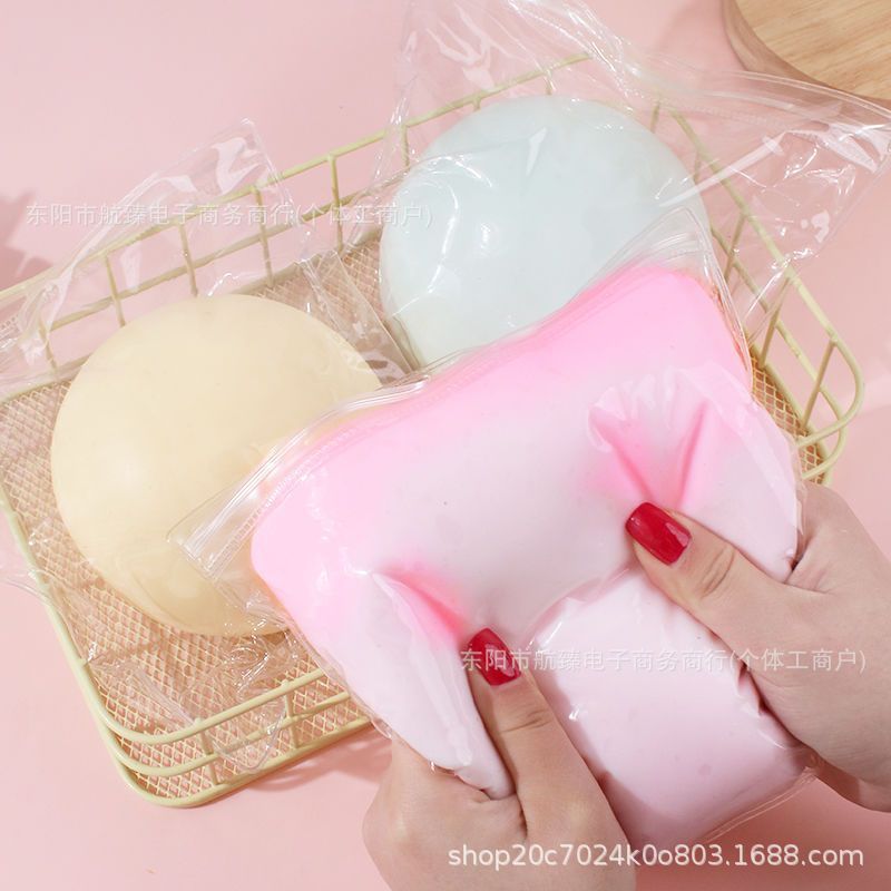 Pelota de queso líquido gigante del mismo estilo que Xiaohongshu, con textura similar al cemento, juguete antiestrés para apretar.