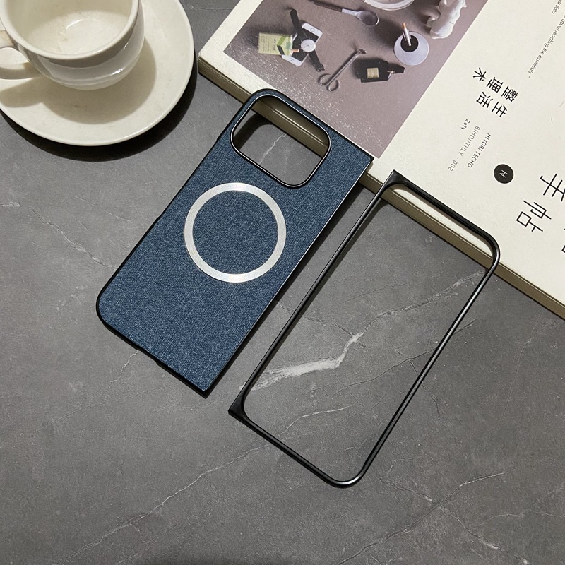 Magnetic cloth pattern yuan color-denim blue