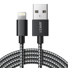 Anker安克适用苹果数据线官方MFI认证充电线快充尼龙线车载充电线