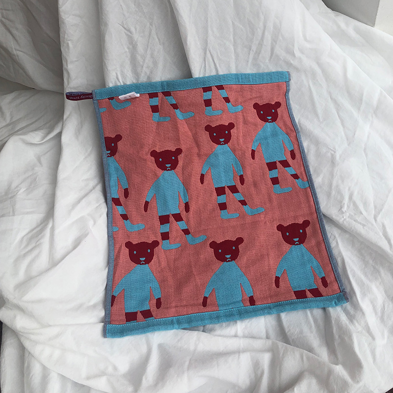 70g Weight Towels, Bath Towels Home Textiles & Decor Type Hooks Storage & Cleaning Cotton Material Animal Pattern Cute Style Cute Animal Cotton Towels Bath Towels Hooks 19