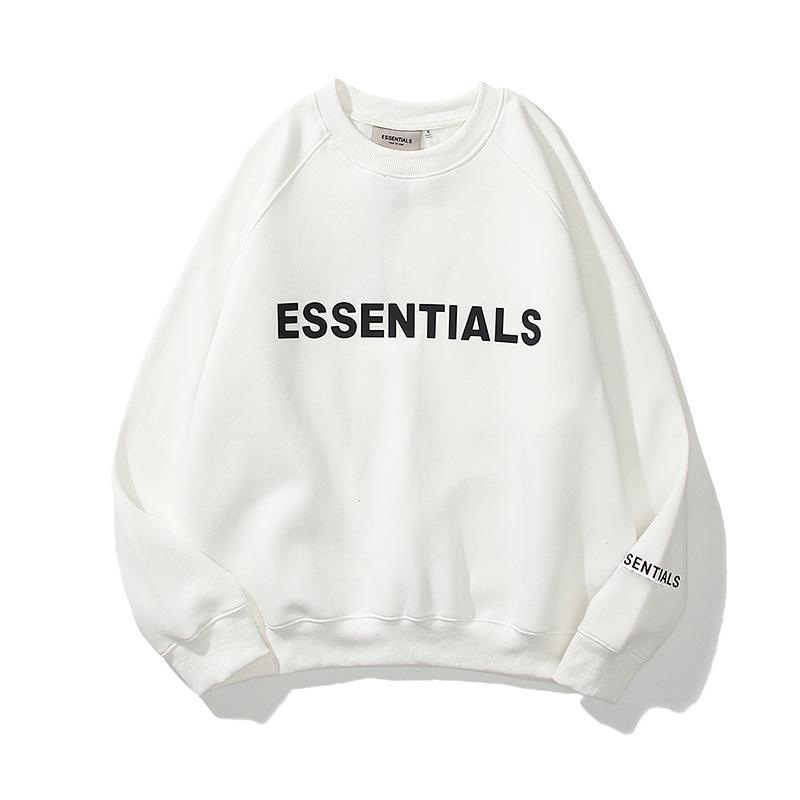 FEAR OF GOD复线essentials新款加绒卫衣潮牌 字母男女同款连帽衫|undefined