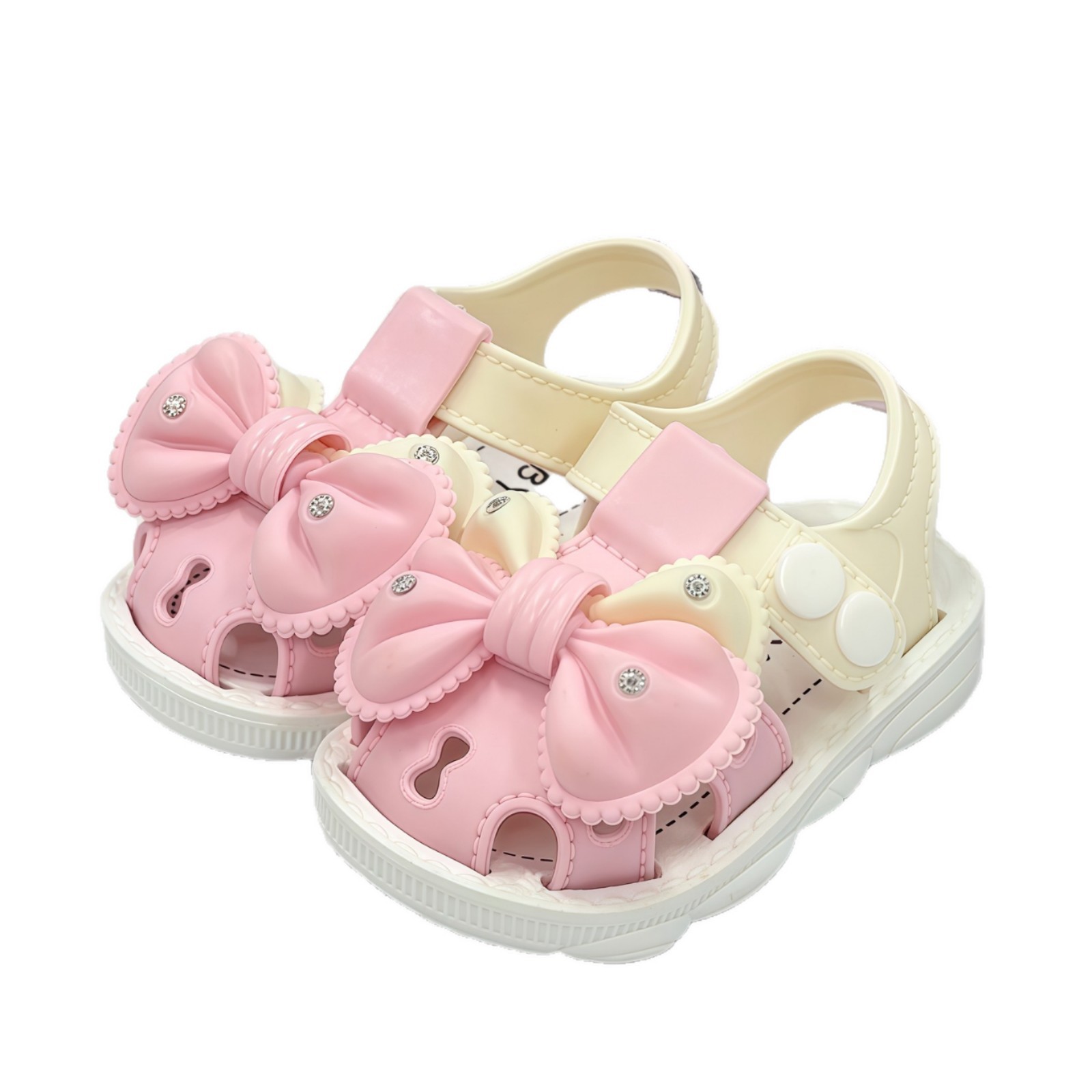 Sandálias de niñas verano princesa viento niños Baotou zapatos de bebés fábrica mayorista comercio electrónico comercio exterior oportunidades comerciales transfronterizas