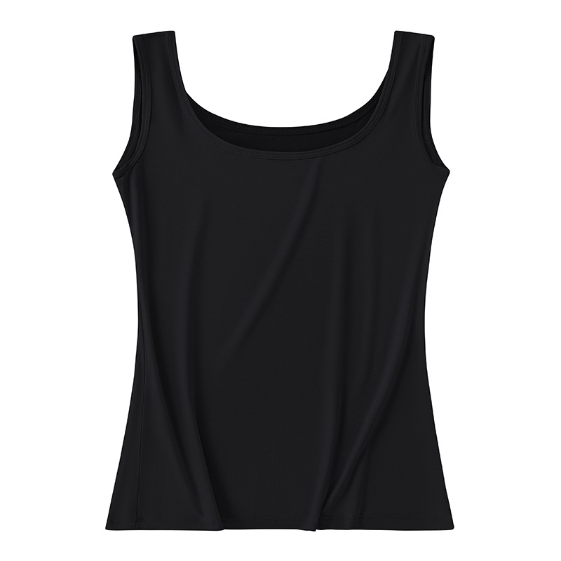 Camisola bottoming camisa chaleco para niñas modal sin costuras cómodo más tamaño suave slim fit Otoño e Invierno chaleco interior