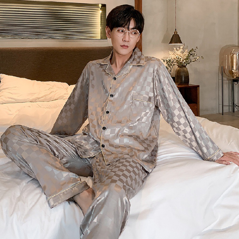 773 # 체크 무늬 샴페인
