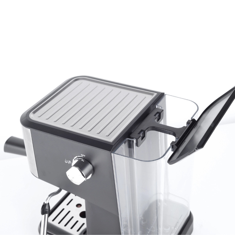 Cafetera de Suministro Transfronterizo para Uso Doméstico, Pequeña Semiautomática, Espumador de Leche con Vapor Elegante, Uso en Oficina, Estilo Retro Italiano