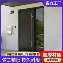 现货防盗门豪华推拉式门中门进户门入户门家用通风大门