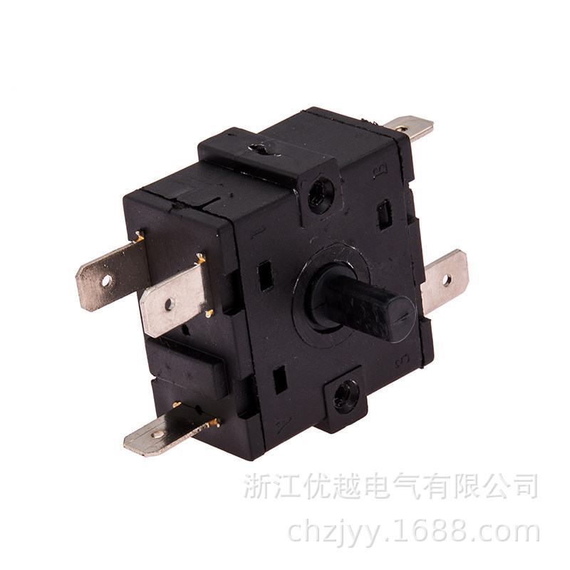 旋钮档位开关 电热器 电热炉 烤箱 档位开关 煎饼机旋转开关