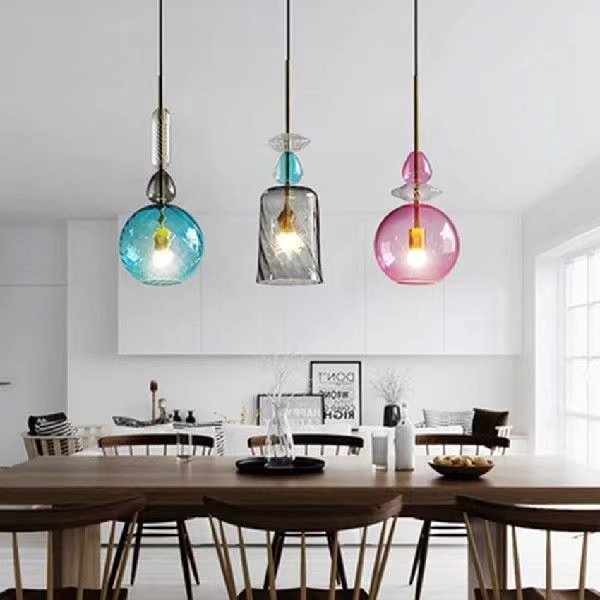 Nordic Designer Colorful Pendant Light