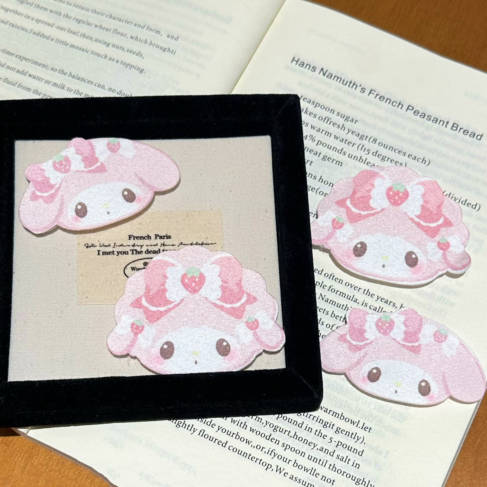 Xiaomei Strawberry Magic Tape - A cute and adorable hair accessory for tidying up stray hairs, perfect for everyday use
