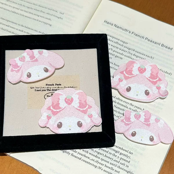 Xiaomei Strawberry Magic Tape - A cute and adorable hair accessory for tidying up stray hairs, perfect for everyday use