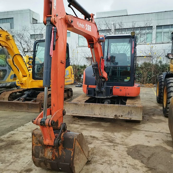 Кубота Компактный гидравлический экскаватор KX155 подержанные землеройные машины Высокое качество б/у экскаватор