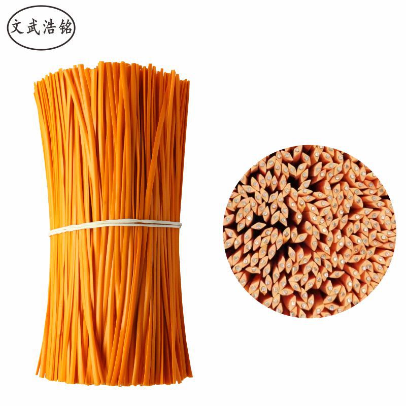 0.45圆扁12厘米束线塑料钢丝扎线铁扎丝塑包有芯扎带镀锌丝包胶