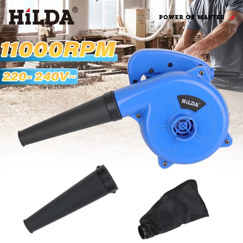 Hilda/Hilda High-Power Blower Handheld Hair Dryer Blowing and Suction Dual-Use Dust Blower Small Dust Collector