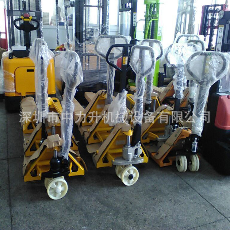 2吨手动搬运车叉车3吨I液压托盘车油压叉车手拉地牛