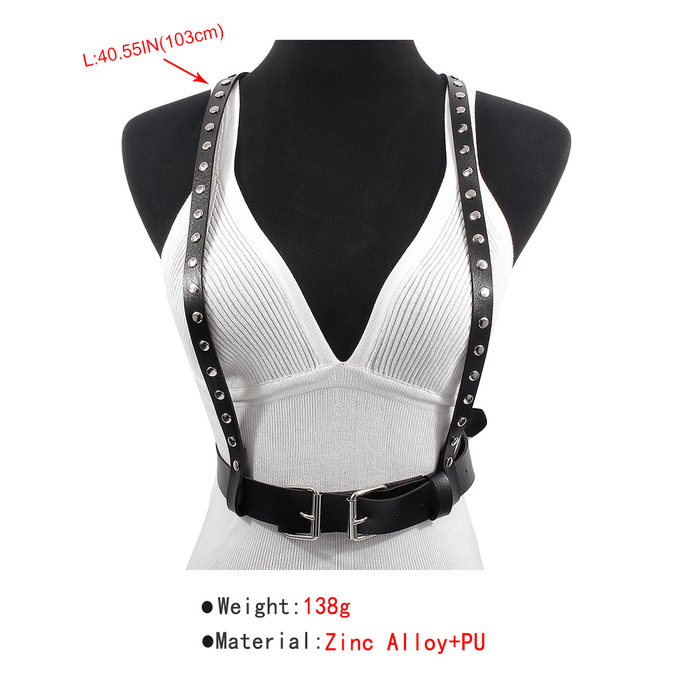 Personality Punk Strap Belt Style Sexy Body Chain display picture 5