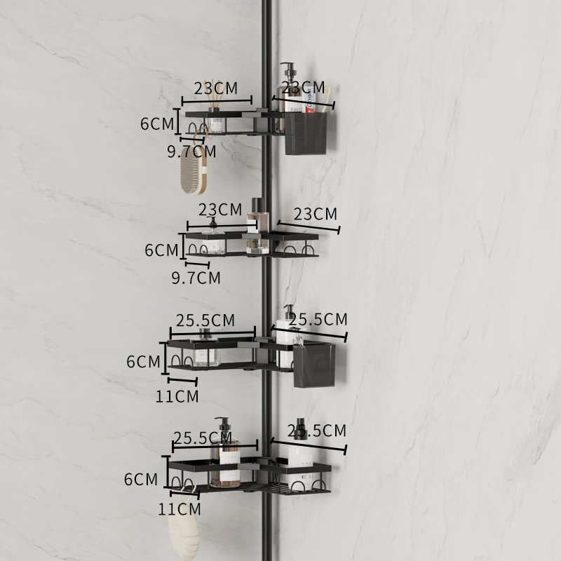 Shelf Rack Multi-tier No-drill from Yomiego