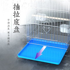 A318電鍍八哥籠加粗加大鷯哥籠大鸚鵡籠通用大號加粗玄鳳鳥籠批發