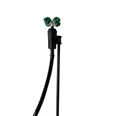 Coolnet cross atomization micro-sprinkler agricultural irrigation atomization cooling dust removal garden automatic flower watering device