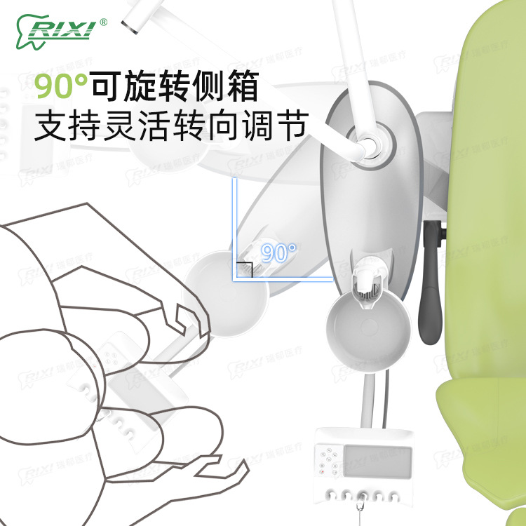 Silla dental Dental Chair Mesa de tratamiento dental Silla de tratamiento dental integral