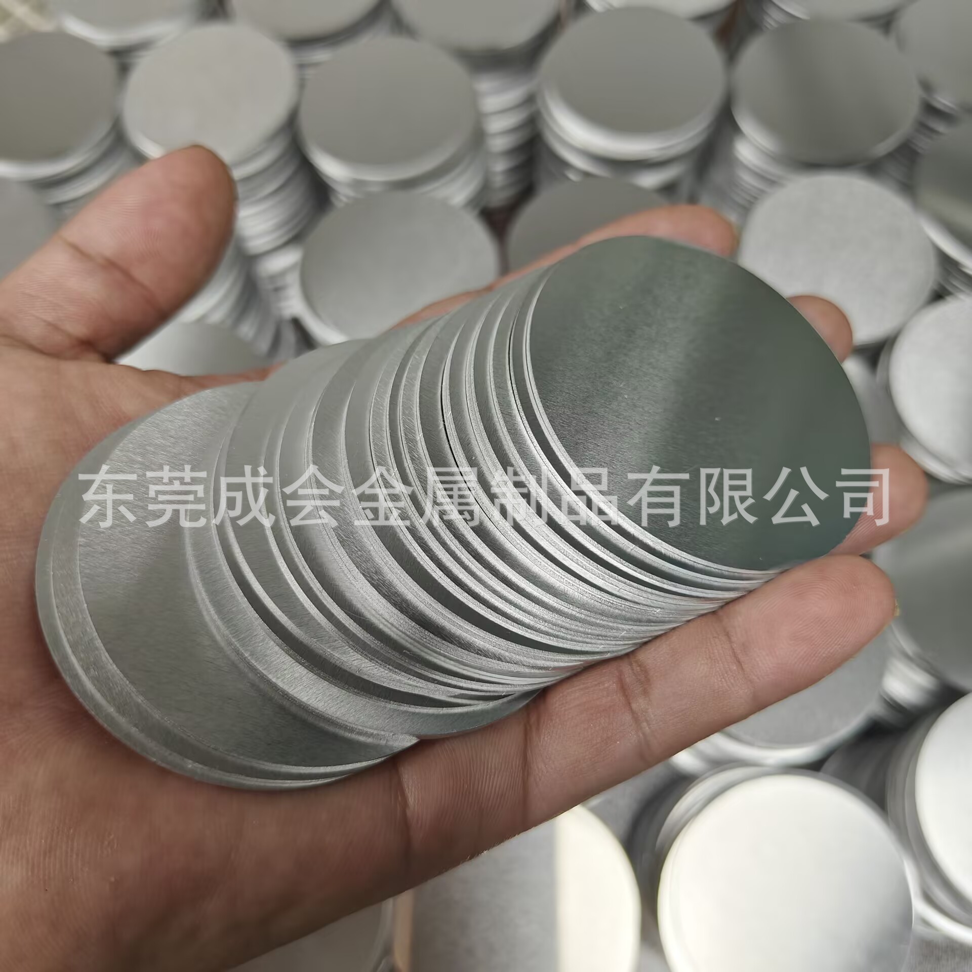 水冷铝圆片导冷手机支架散热片圆片47 50 55 60 64mm激光切割加工