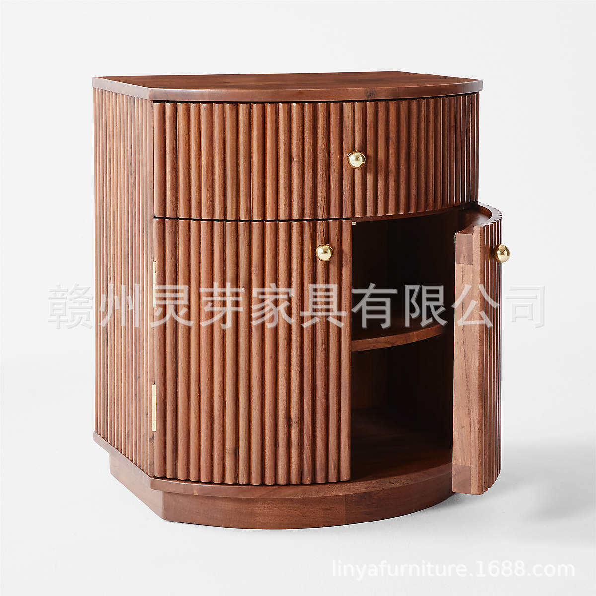 Mesita de noche personalizada transfronteriza con luces LED, recargable, pequeña, sencilla, moderna, para el hogar