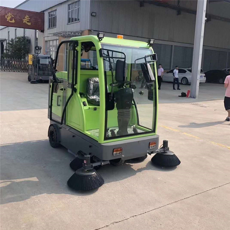 厂家驾驶式扫地机工厂车间清扫车纯电动地面道路环卫多功能扫地车