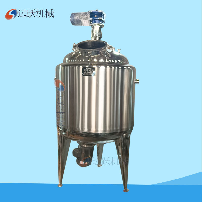加热搅拌罐 液体膏体分散缸 供应不锈钢搅拌桶 立式储料罐