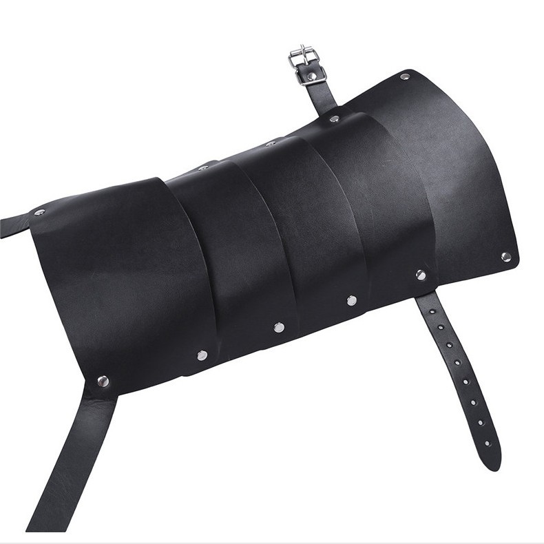 Nuevos hombres Ropa interior Faux cuero ajustable Cuerpo corsé Correa hombro corchete SY-38