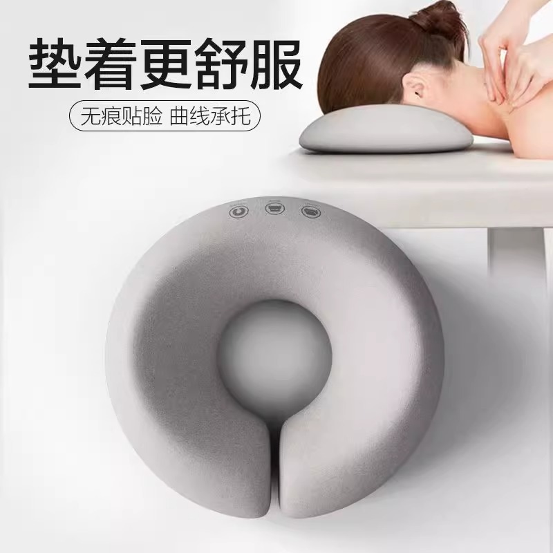 美容院伏せ枕美容ベッド専用枕マッサージベッドu型枕伏せ枕記憶綿顔マット|undefined
