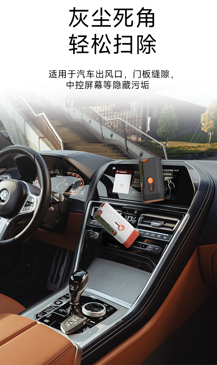 2025 new all-in-one car broken window hammer with cutter screen cleaning stop sign emergency escape safety tool