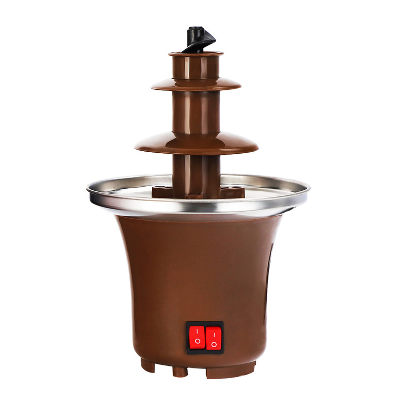 台所用品三層チョコレート噴水機溶融塔滝鍋物溶融機|undefined