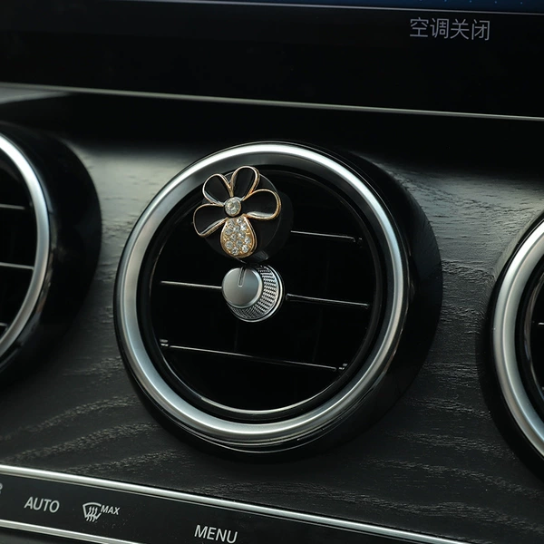 Drill metal flower black
