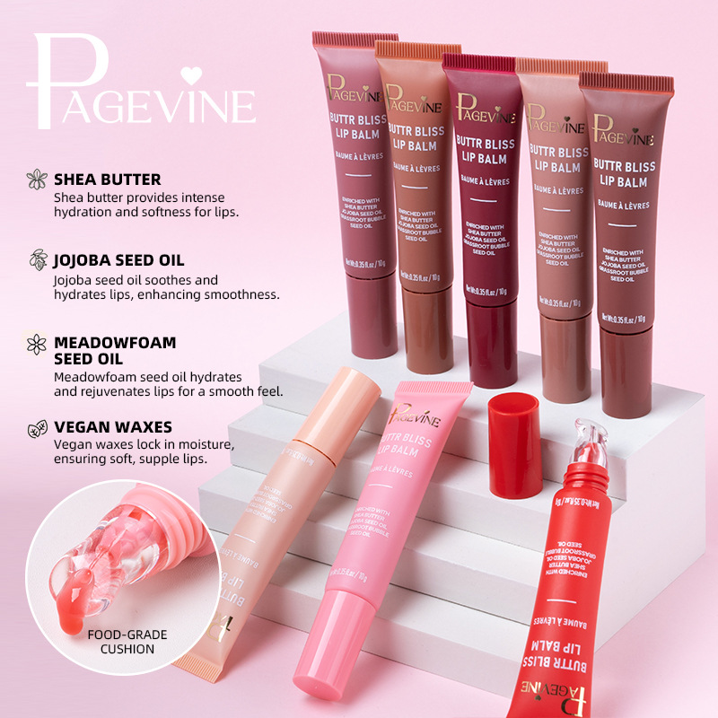PÁGINA transfronteriza Péptido Brillo de labios Mantequilla Bálsamo labial Líquido Brillo de labios Líquido Hidratante Esmalte de labios Comercio exterior