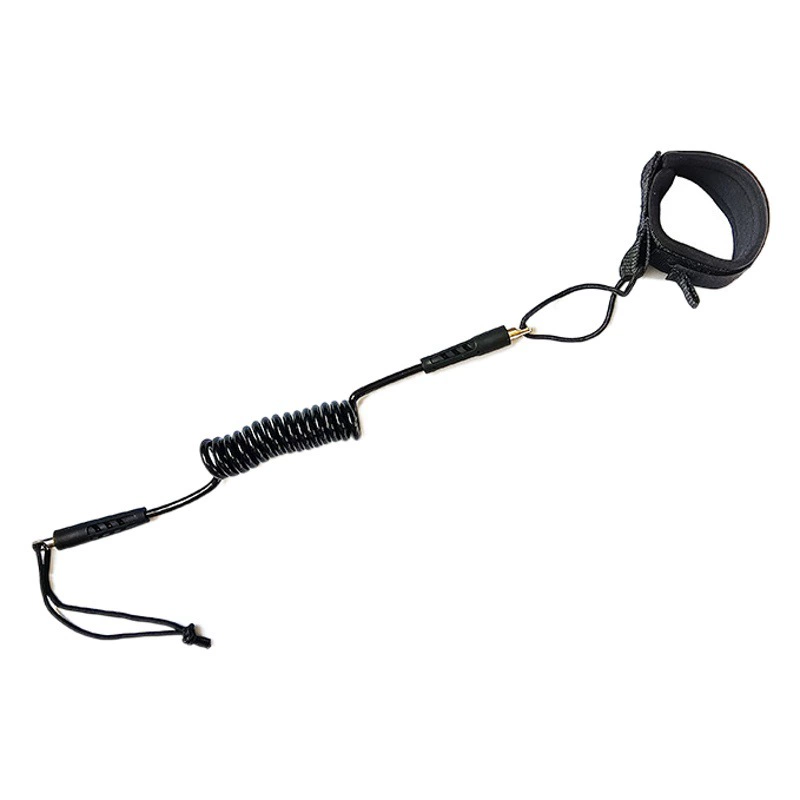 В наличии Доска для серфинга водных лыж Эластичная телескопическая Защитная Ручная Веревка Резиновая лодка Спасательная ТПУ Вращающийся ремешок на запястье