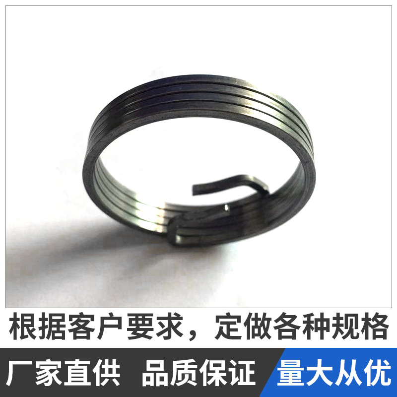 东莞利恒弹簧   专业生产方线扭簧扁线扭簧 自动开关窗帘方线扭簧