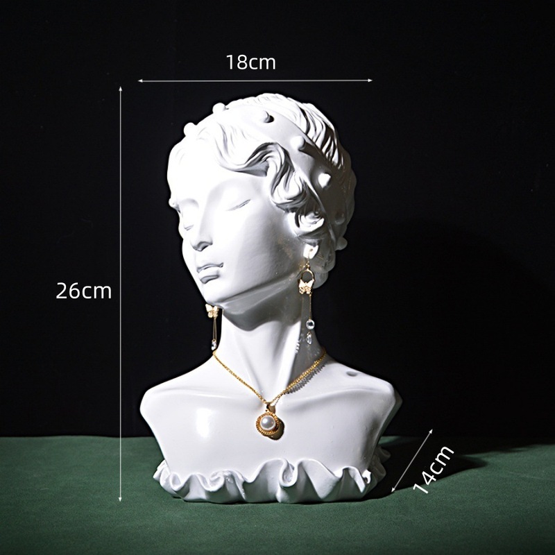 樹脂モデルジュエリー展示棚イヤリング棚掛けネックレス棚陳列ジュエリー展示道具|undefined